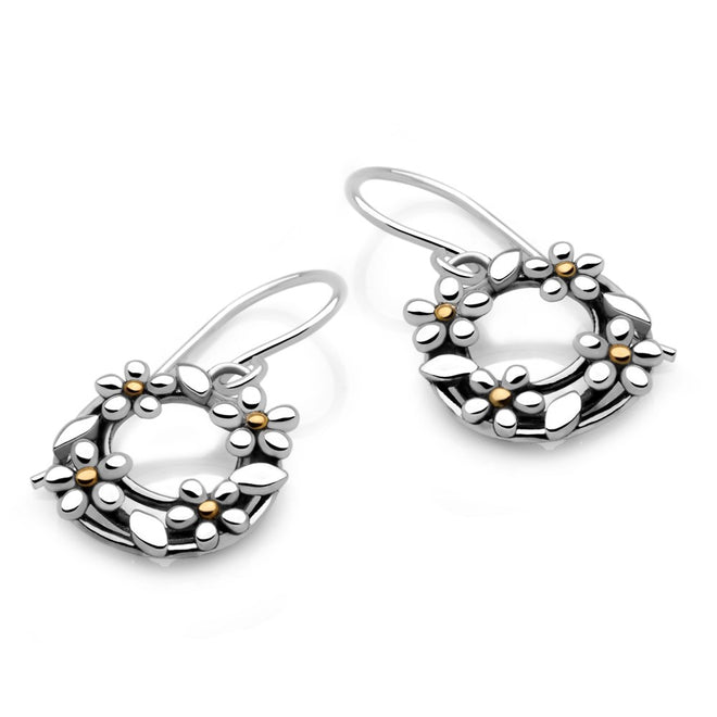 Daisy Wreath Earrings