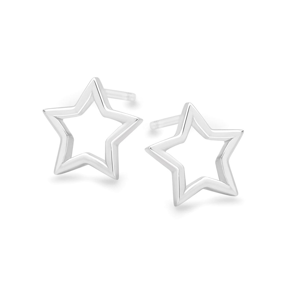 Bright Star Studs | Silver Earrings | E5677 – Silver by Mail