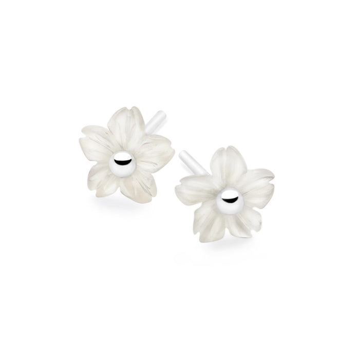 Snow Flower Studs