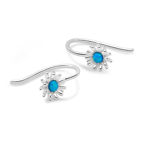 Daisy Blue Earrings