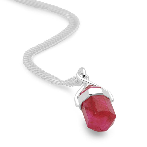 Pendulum Pendant (Ruby Quartz)