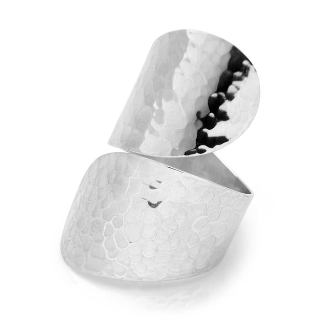 Hammered Wrap Ring