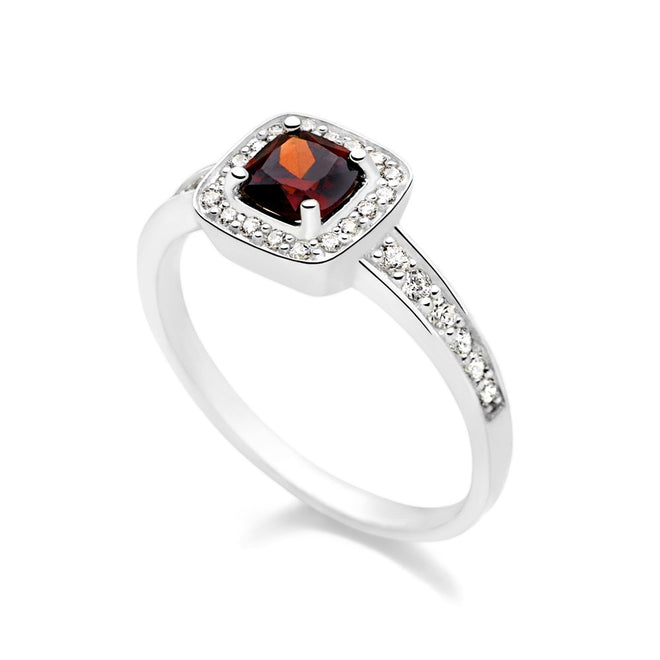 Sparkling Ember Ring