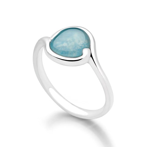 Blue Cusp Ring