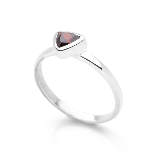 Sixth Sense Ring Garnet