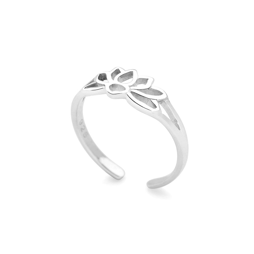 1pc Sunmmer Lotus Flower Adjustable Toe Ring Open Foot Finger Ring Jewelry  Accessories Gift | Wish